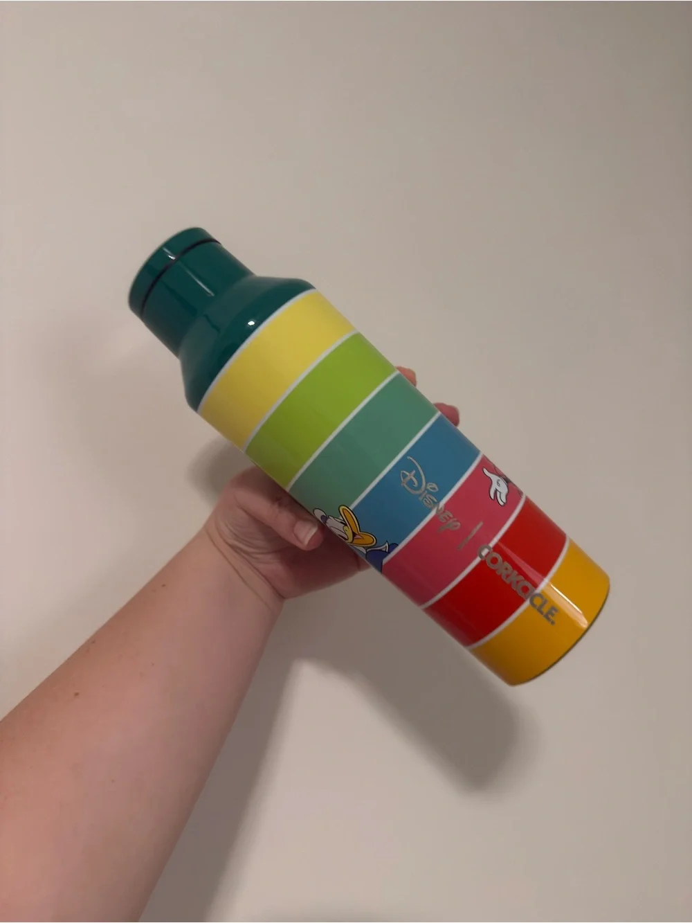Disney x Corkcicle Mickey & Friends Rainbow Insulated Water Bottle
